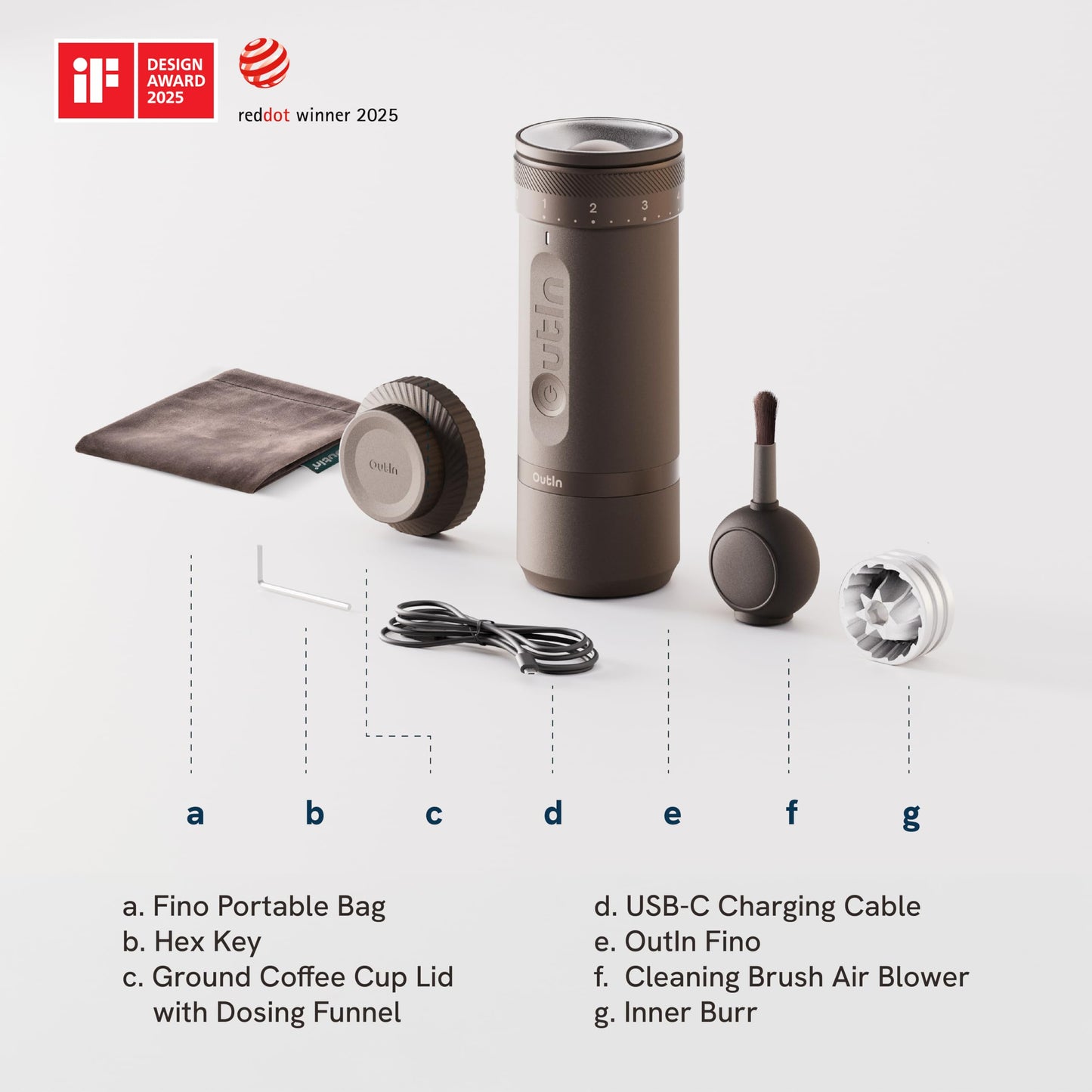 Portable Espresso Machine, Grinder & Coffee Scale Set