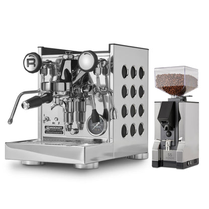Espresso Machine & Burr Coffee Grinder Bundle