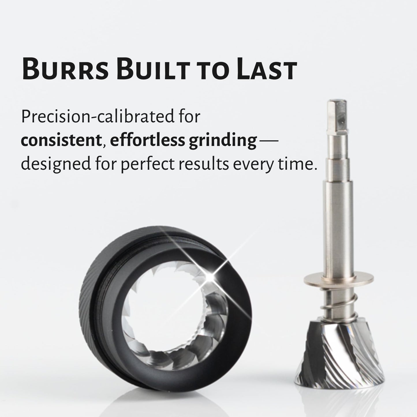 Premium Manual Conical Burr Coffee Grinder