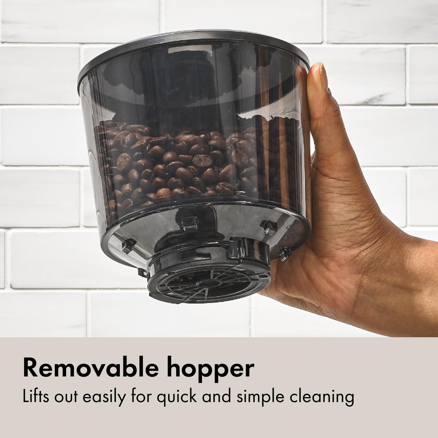 Electric Stainless Steel Burr Coffee Grinder