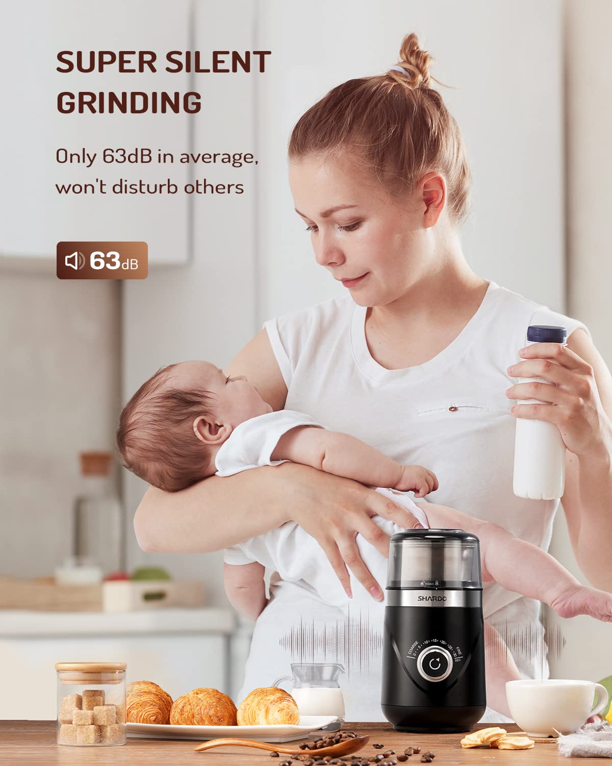 SHARDOR Coffee Grinder Electric Blender