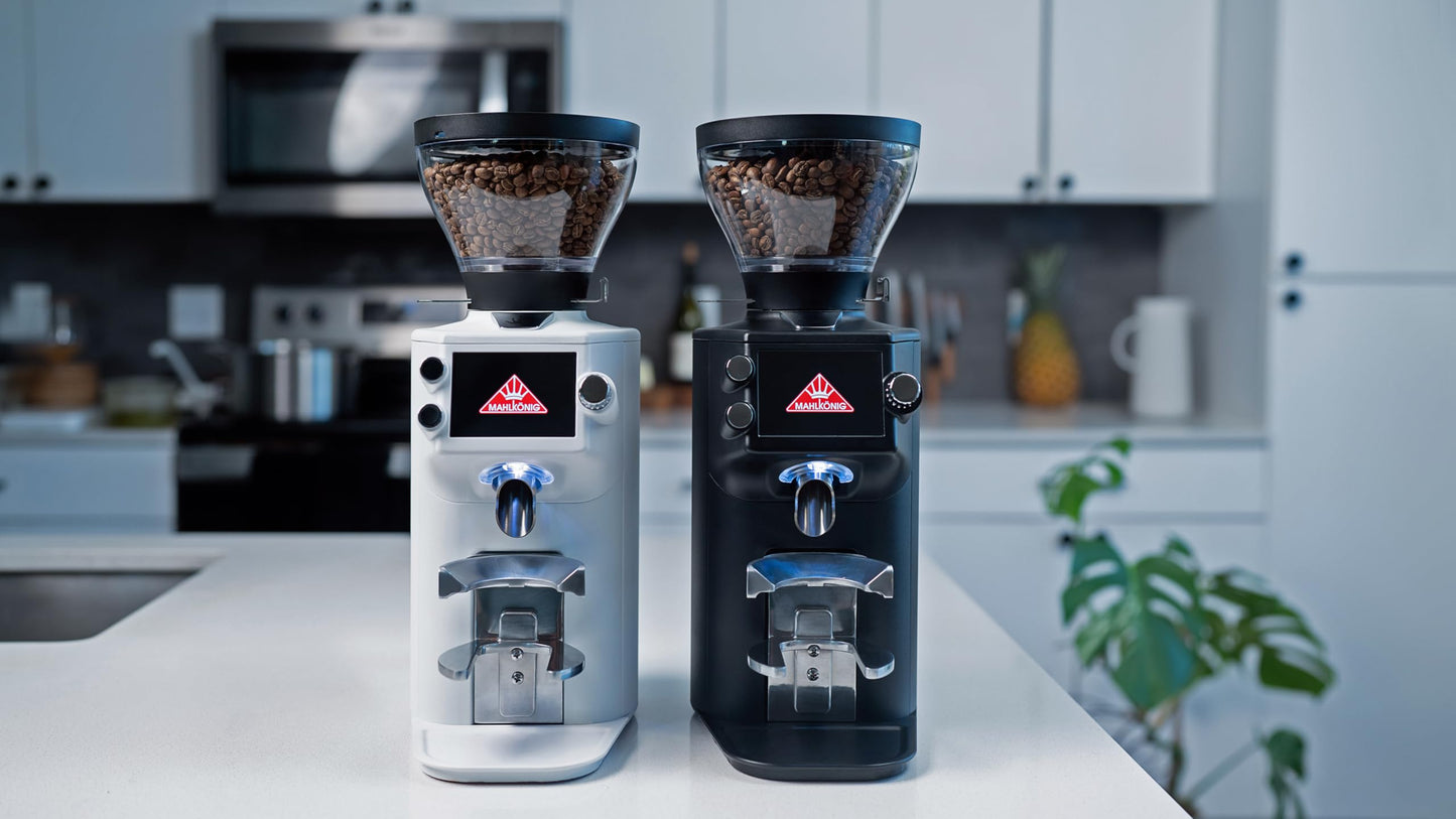 64mm Flat Burr Espresso Grinder with Grind-by-Weight