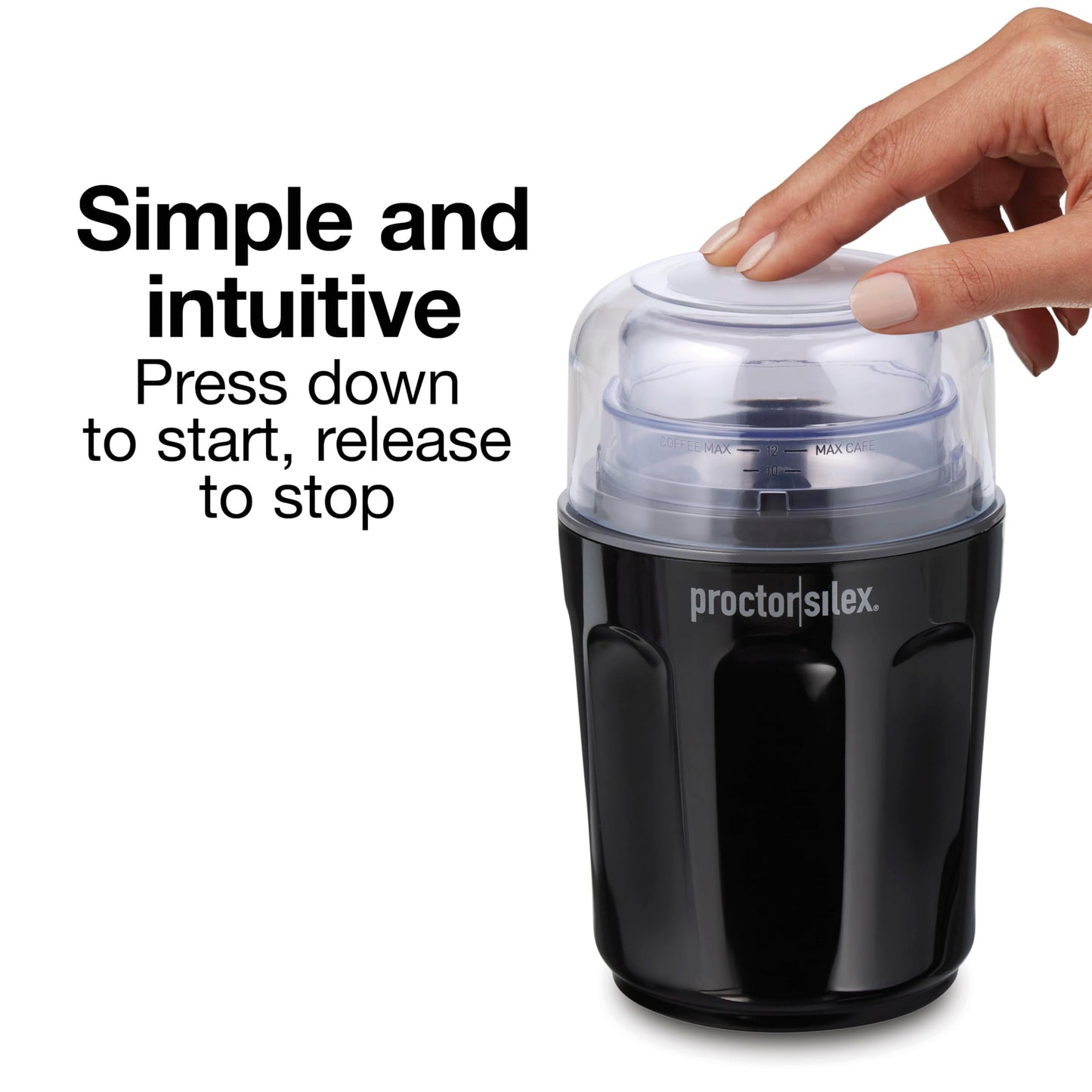 Quiet Electric Blade Coffee Grinder