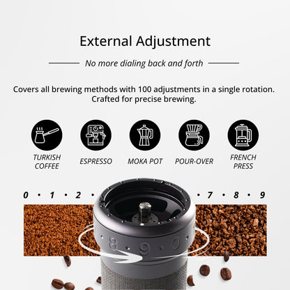 1Zpresso K-Ultra Main manual coffee grinder