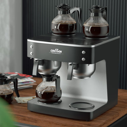 12-Cup Commercial Pour Over Coffee Maker
