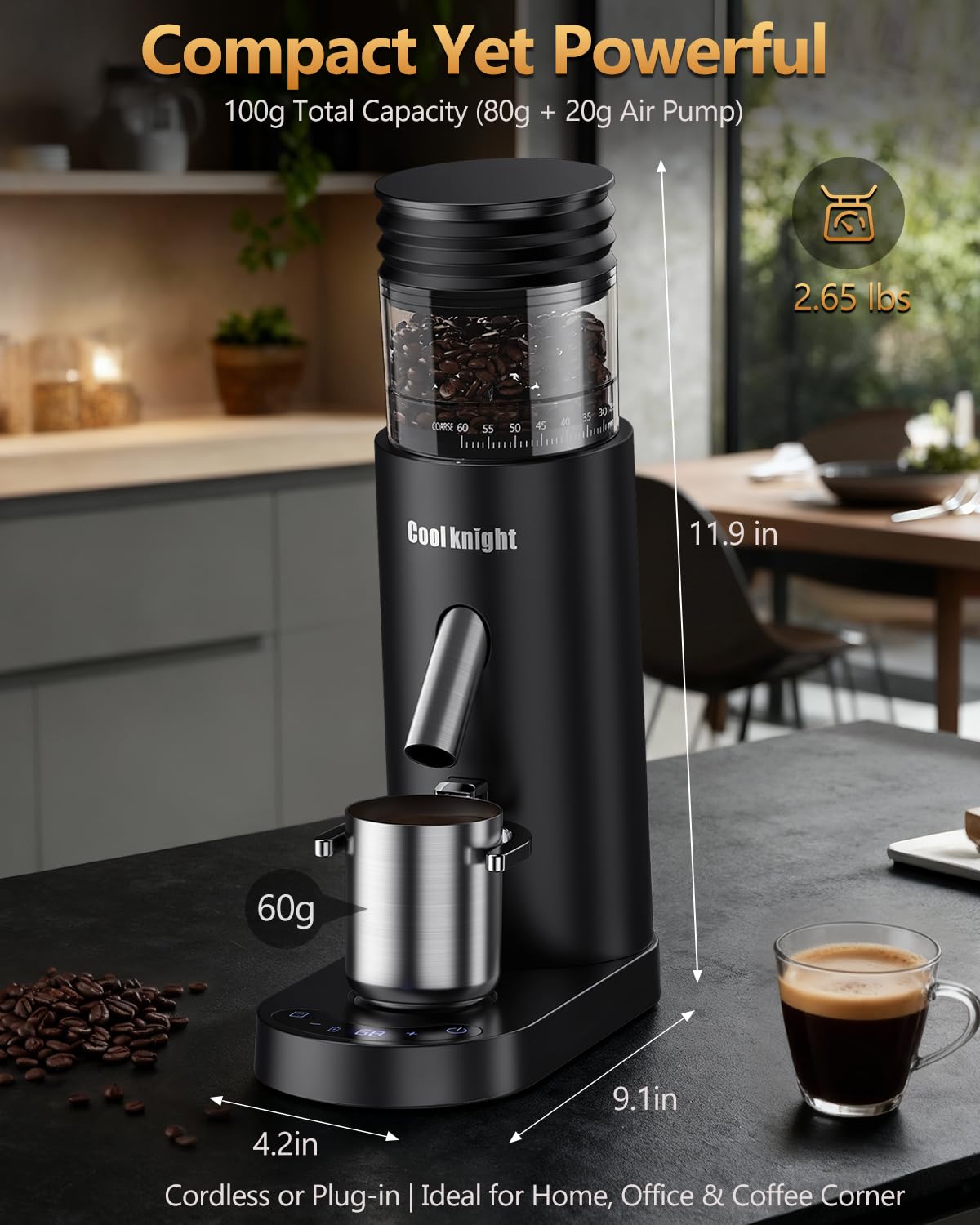 COOL KNIGHT Coffee Grinders