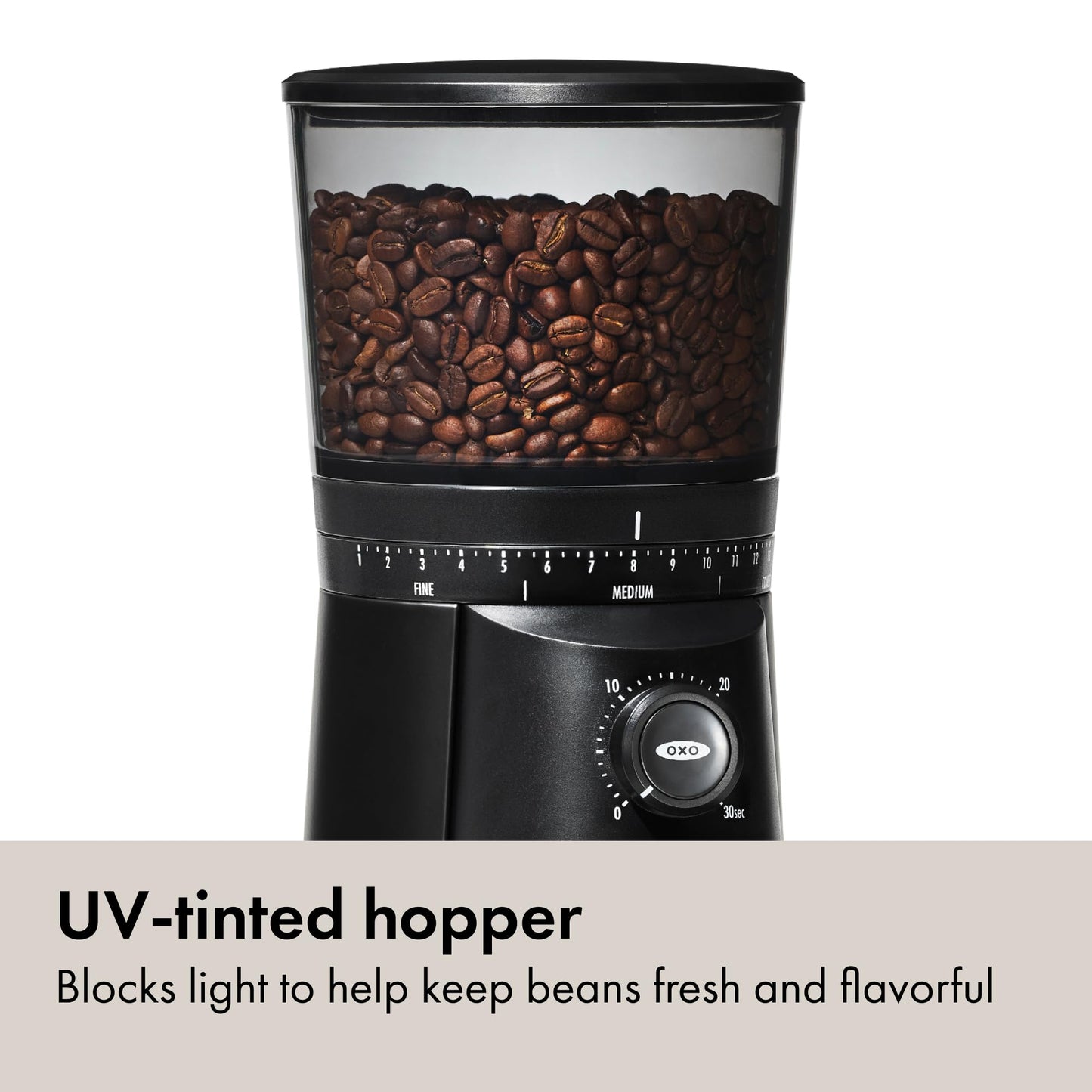 Electric Stainless Steel Burr Coffee Grinder