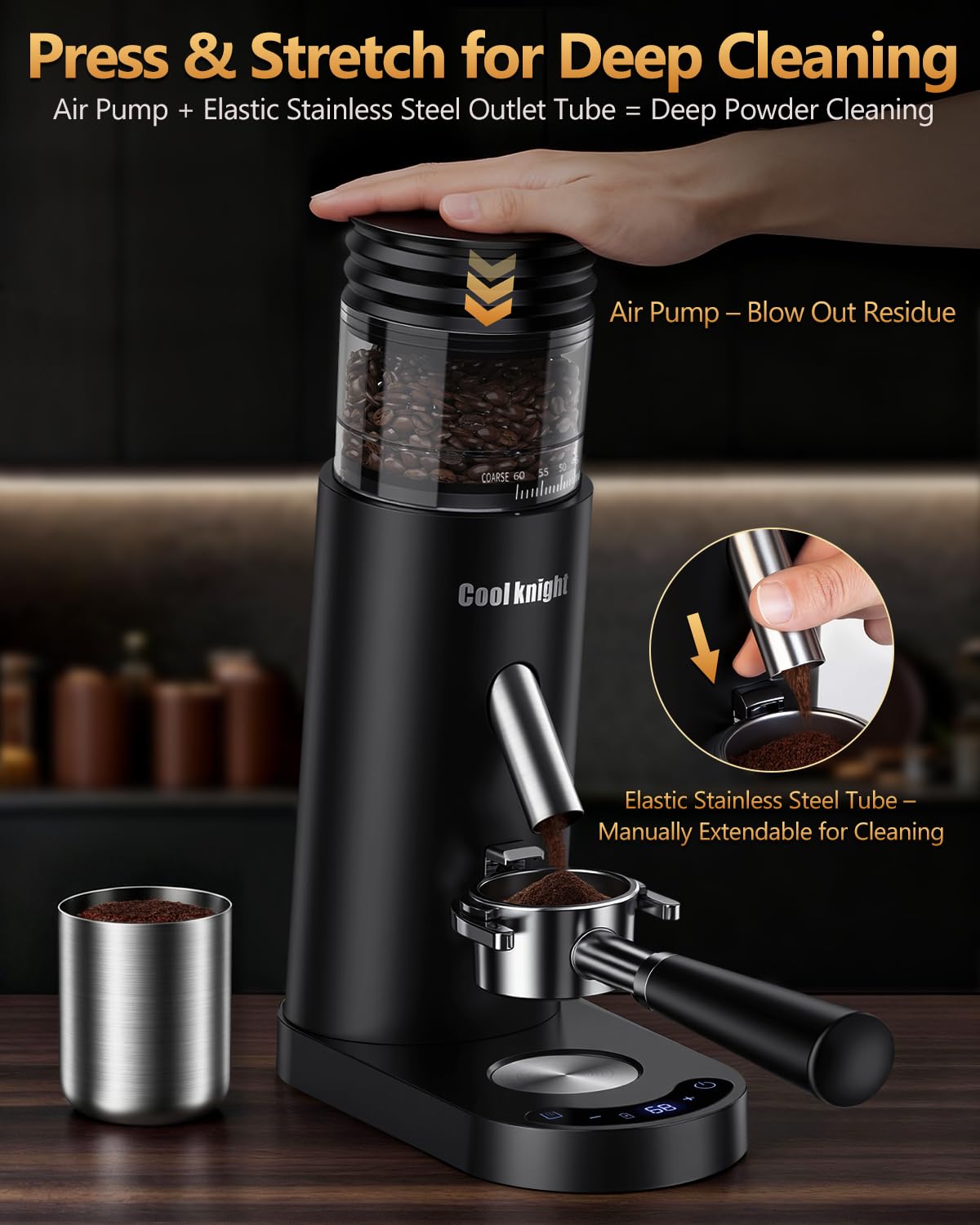 COOL KNIGHT Coffee Grinders