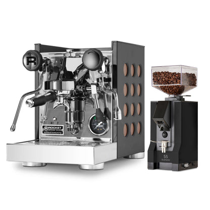 Espresso Machine & Burr Coffee Grinder Bundle