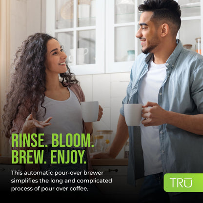 Automatic Pour Over Coffee Maker with Digital Controls