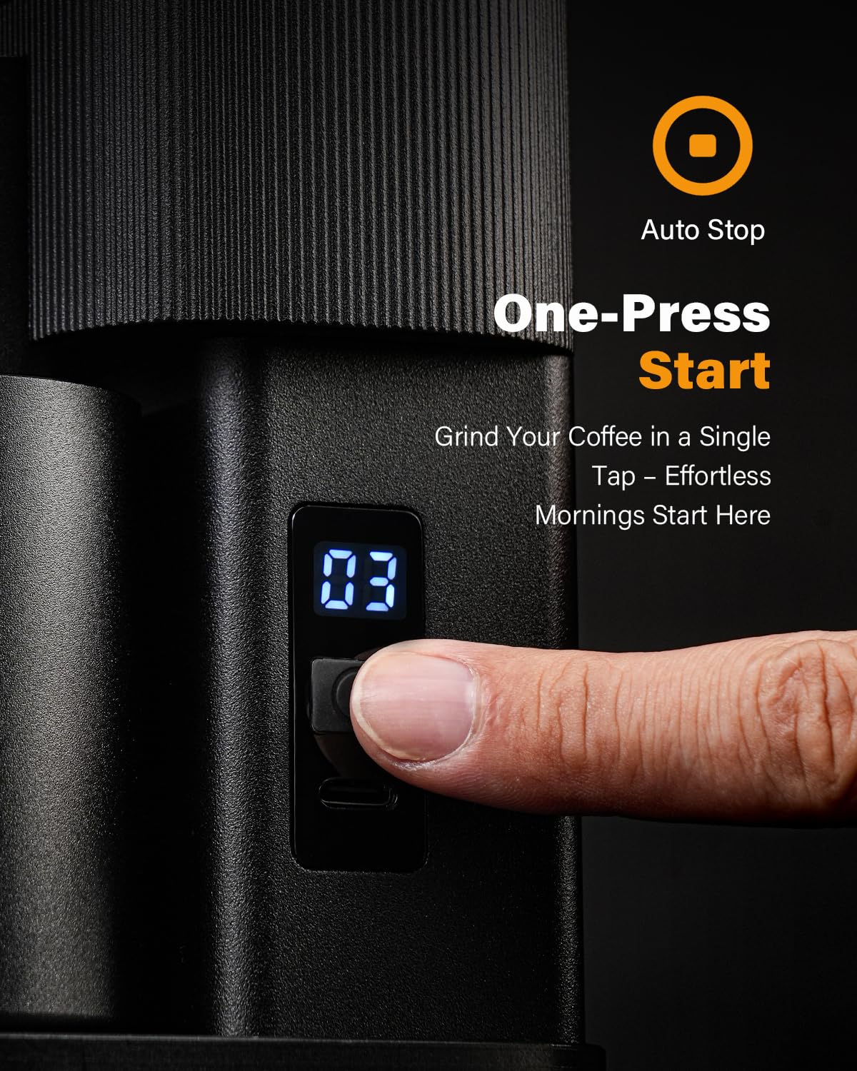 BZ02 Electric Conical Burr Coffee Grinder