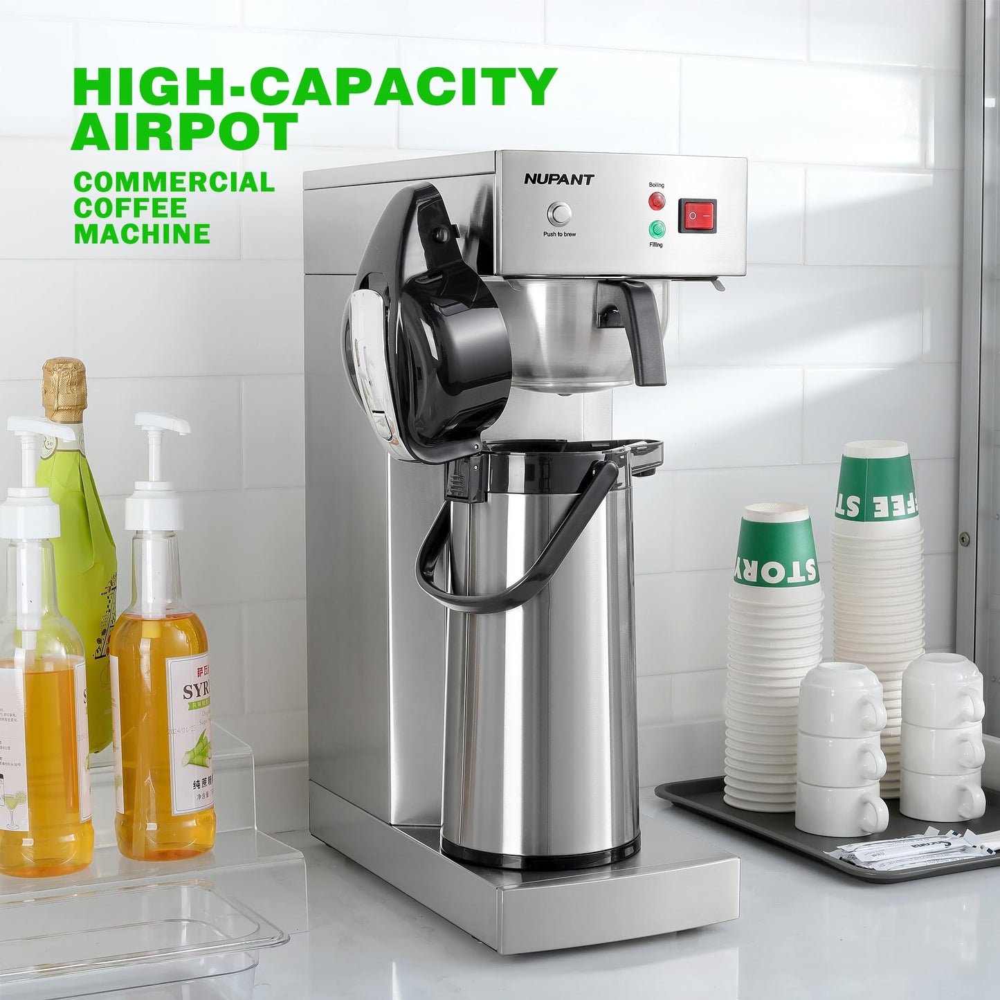 Stainless Steel Airpot Coffee Maker