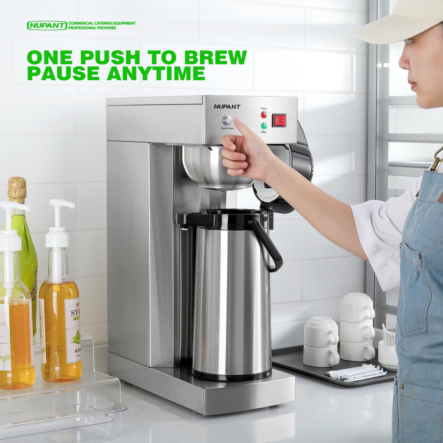 Stainless Steel Airpot Coffee Maker