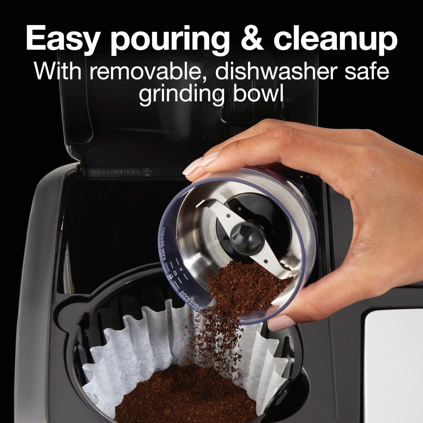 Quiet Electric Blade Coffee Grinder