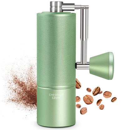 Adjustable Manual Burr Coffee Grinder