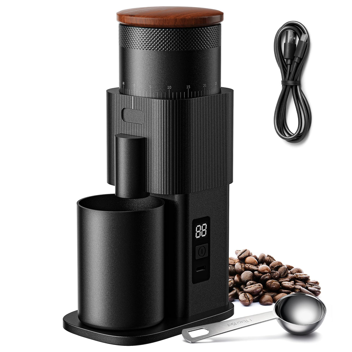 BZ02 Electric Conical Burr Coffee Grinder