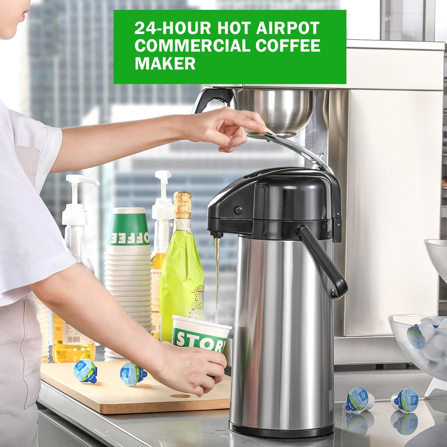 Stainless Steel Airpot Coffee Maker