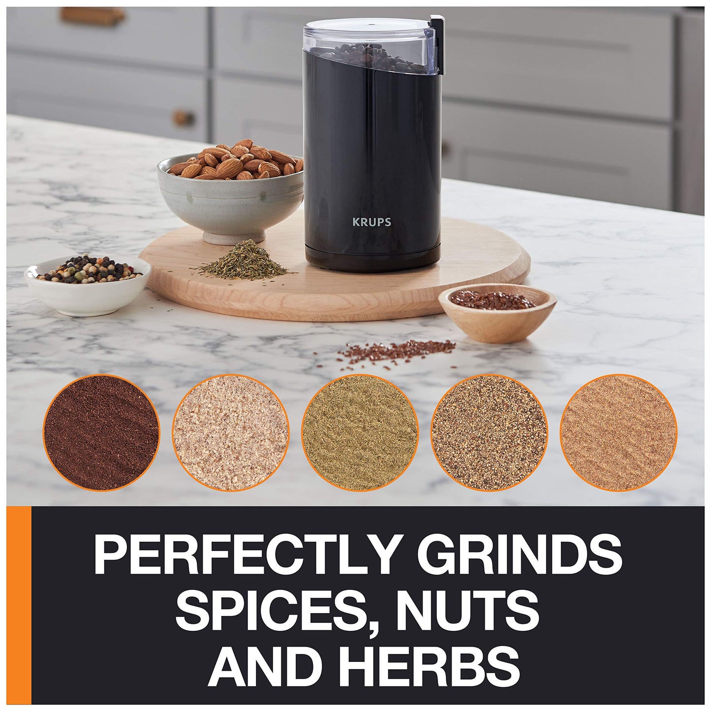 Precision Electric Blade Coffee Grinder
